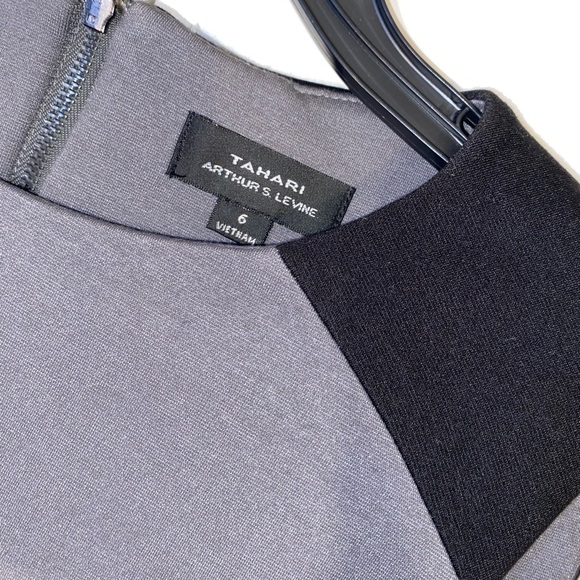 TAHARI color block Dress - Picture 2 of 11